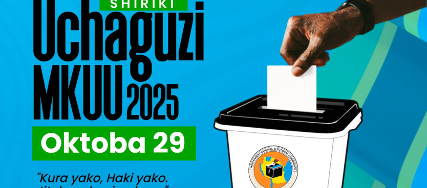Jitokeze kupiga kura kuchagua Rais, Mbunge na Diwani umtakaye katika Uchaguzi Mkuu unaotaraijwa kufanyika Jumatano tarehe 29 Oktoba 2025.