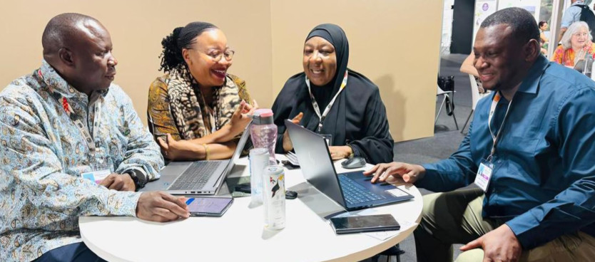 Mkurugenzi Mkuu wa Tume akiwa na Washiriki wengine katika Mkutano wa 30 wa Umoja wa Mataifa kuhusu Mabadiliko ya Tabianchi (COP30) unaofanyika Belem, Brazil kuanzia Novemba 10 hadi 21, 2025.